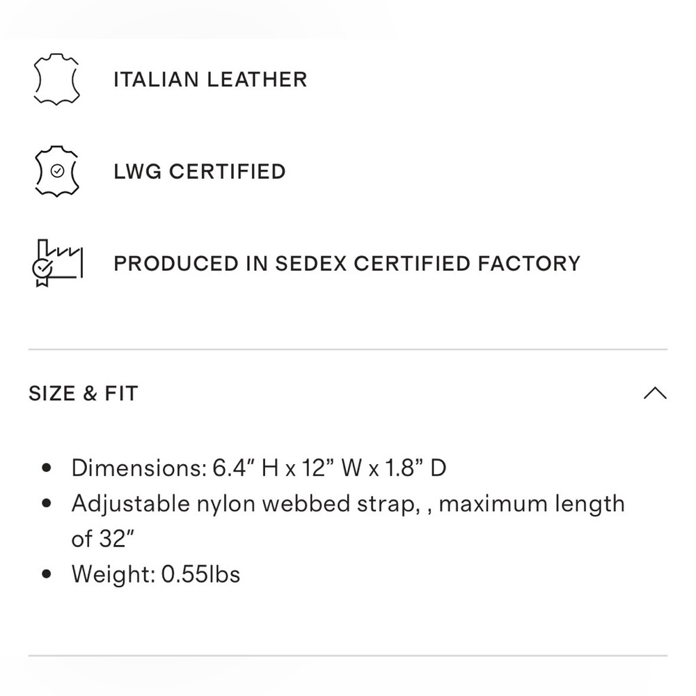 Quince Italian Suede Sling Bag - Picture 9 of 13